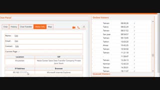 نمایش زنده از افراد انلاین سایت محبوب گپ98