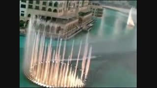 رقص آب نماها دربرج دبی