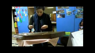 سنتور نوازی از خانم رضایی شکیب - پرواز از اردوان کامکار