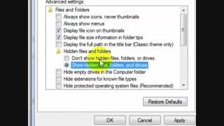 شیوه جدید مخفی کردن فایل ها