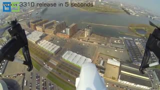 تست سقوط دیدنی Nokia 3310 از ارتفاع 250 متری!!!