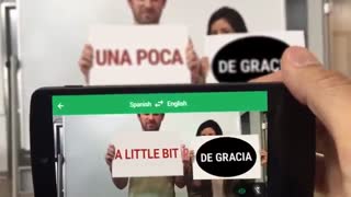 آهنگ اپ ترجمه گوگل - ترجمه گوگل در مقابل "لابامبا"