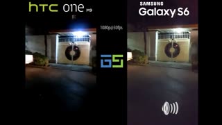 مقایسه کیفیت فیلمبرداری Galaxy S6 و one M9 در شب
