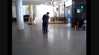 ماشین شستشوی زمین. شستشوی صنعتی.کفشوی