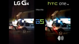 مقایسه کیفیت فیلمبرداری htc one M9 و LG G4 در شب