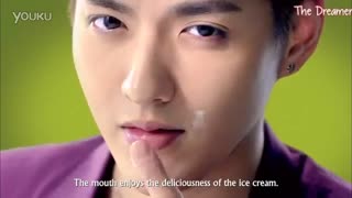 تبلیغ کریس برای ماست بستنی یخ زده (یه ورژن دیگش)