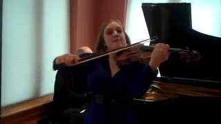 ویولن از راشل بارتون - Brahms Lullaby