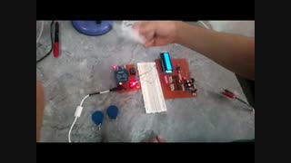 پروژه ساخت مدار قطع و وصل رله با کارت mifare