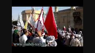 تشییع پیکر شهدای گمنام در شهر بستان