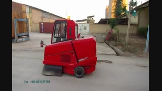 سویپر سرنشین دار، جاروی بزرگ کارخانه ها-نظافت مکان های بزرگ