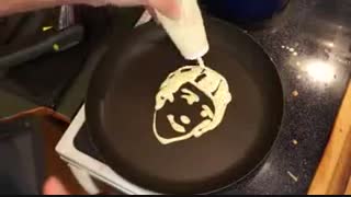 نقاشی باخمیر در ماهیتابه