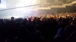 محسن تنابنده و احمد مهرانفر در کنسرت خنده حسن ریوندی