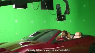 پشت صحنه تبلیغ لی مین هو