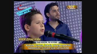 ISMAIL YK-NERDESIN  sarkisi KUCUK  YUNUS YETENEk sizsiniz TURKIYE-sen sakrak  /دانلود اجرای پسرکوچولو  آهنگ نردسین اسماعیل یکا