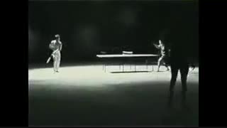 تنیس بازی بروسلی با نانچیکو