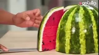 طرز تهیه هندوانه ای با طعم کیک