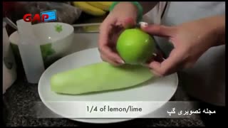 ماسک صورت (خیار و لیمو ترش) دندان مصنوعی