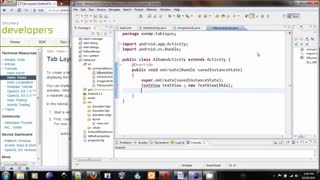 Android Tab Layout Tutorial