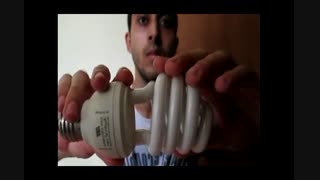 نمایش خفن روشن کردن لامپ با هیچ چی!