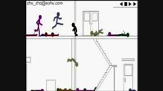 مبارزه  آدمک ها