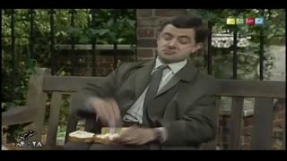 ناهار خوردن مستر بین