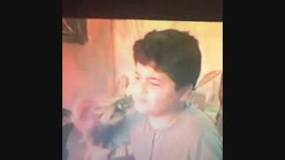 خوانندگی استاد افشین آذری در سن 11 سالگی