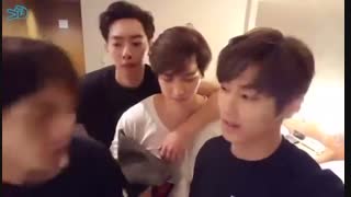 V App CNBLUE Cut Rotated - Minhyuk Fall in Mr.Kang #2