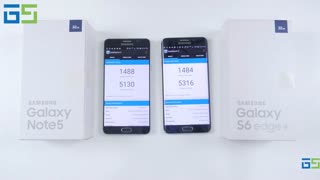 مقایسه سرعت میان Galaxy Note5 و Galaxy S6 edge Plus