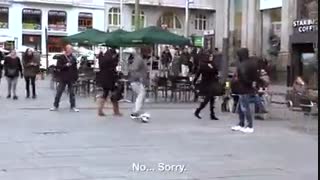 رونالدو بین مردم