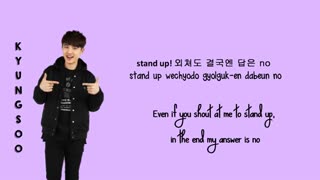 (EXO - EXODUS (Color Coded Hangul Rom Eng Lyrics