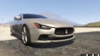 مازراتی برای Gta V به همراه پلاک ایرانی