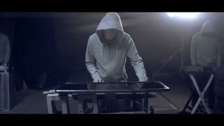 نمایش زیبای ذرات همراه موزیک