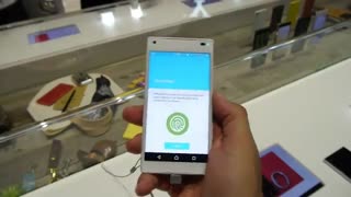 عملکرد حسگر اثر انگشت سری اکسپریا زد 5 سونی