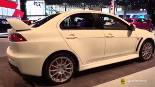 2015 Mitsubishi Lancer Evolution GSR در نمایشگاه اتومبیل شیکاگو واقعا حرف نداره!