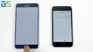 مقایسه سرعت Galaxy Note5 با iPhone 6 Plus