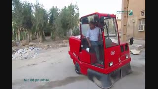 ماشین آلات نظافت صنعتی|دستگاه نظافت صنعتی|سویپر صنعتی|جارو محوطه سرنشین دار