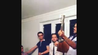 رونمایی استادافشین  آذری از ساز قوپوز یا عاشیق