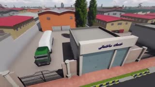 انیمیشن مجتمع تجاری صنعتی جاده مایان