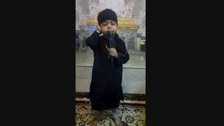 نوحه خوانی پویا کوچولو شهادت امام علی (ع)