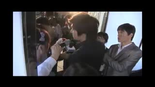 لی مین هو و پشت صحنه تبلیغ پدر زنش!