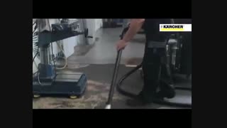 جاروبرقی سه فاز صنعتی کارشر -فروش مکنده دائم کار - وکیوم