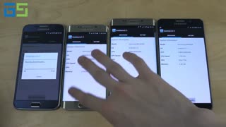 مقایسه بنچمارکNote5، S6 edge Plus، S6 edge و S6