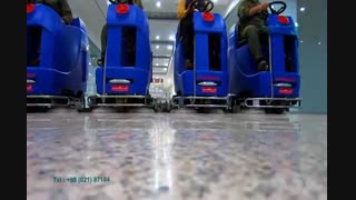 زمینساب سرنشین دار-ماشین زمین شور-دستگاه شستشوی کف و زمین