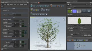 آموزش ساخت فضای سبز ، پارک ، لند اسکیپ vray 3dmax SpeedTree