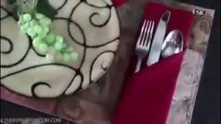 آموزش تا کردن 9 مدل دستمال سفره (شیک و مجلسی)