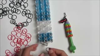 فانی بافت درست کردن دستبند گل