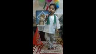 مداح کوچولو پویا افشاری (تمرین مولودی خوانی)