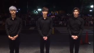 ice packet challenge  از hong bin & leo & N از گروه vixx