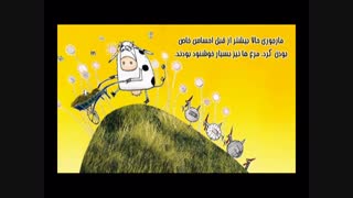 کتاب صوتی کودکان دوزبانه - گاوی که تخم گذاشت- شادن پژواک  2