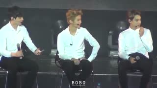 EXO Luhan shy to be Suho's